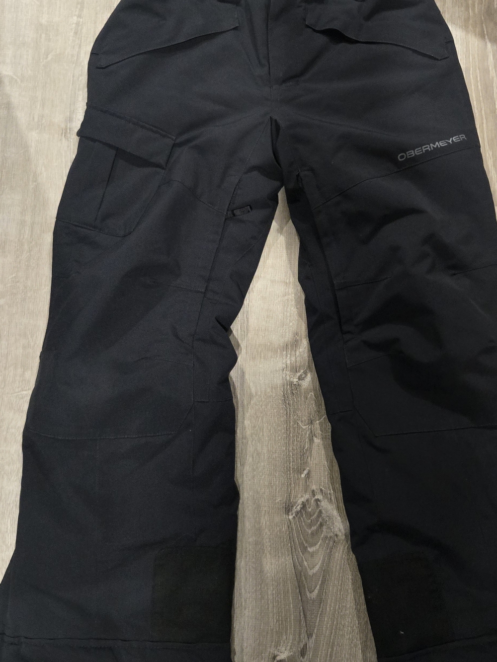 Obermeyer Men's Black Cargo Snow Pants